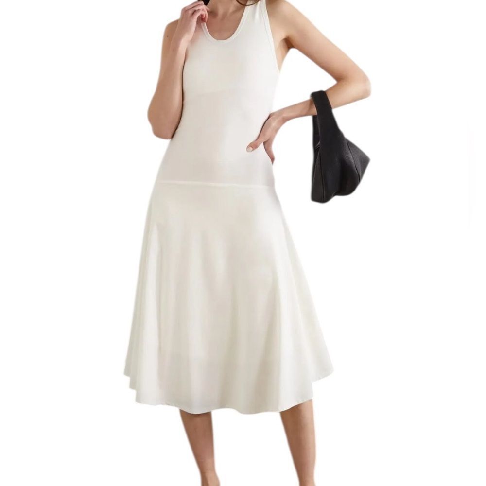 THE LINE BY K Cian Cutout A-Line Dress in white M